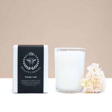 Boxed Tumbler Candle - Tomato Leaf – Bella's Handpoured Candles