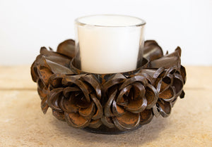 Metal Candle Rosette