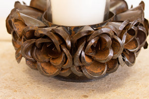 Metal Candle Rosette
